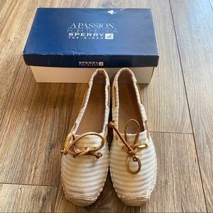 Sperry Katama stripe espadrille flats
